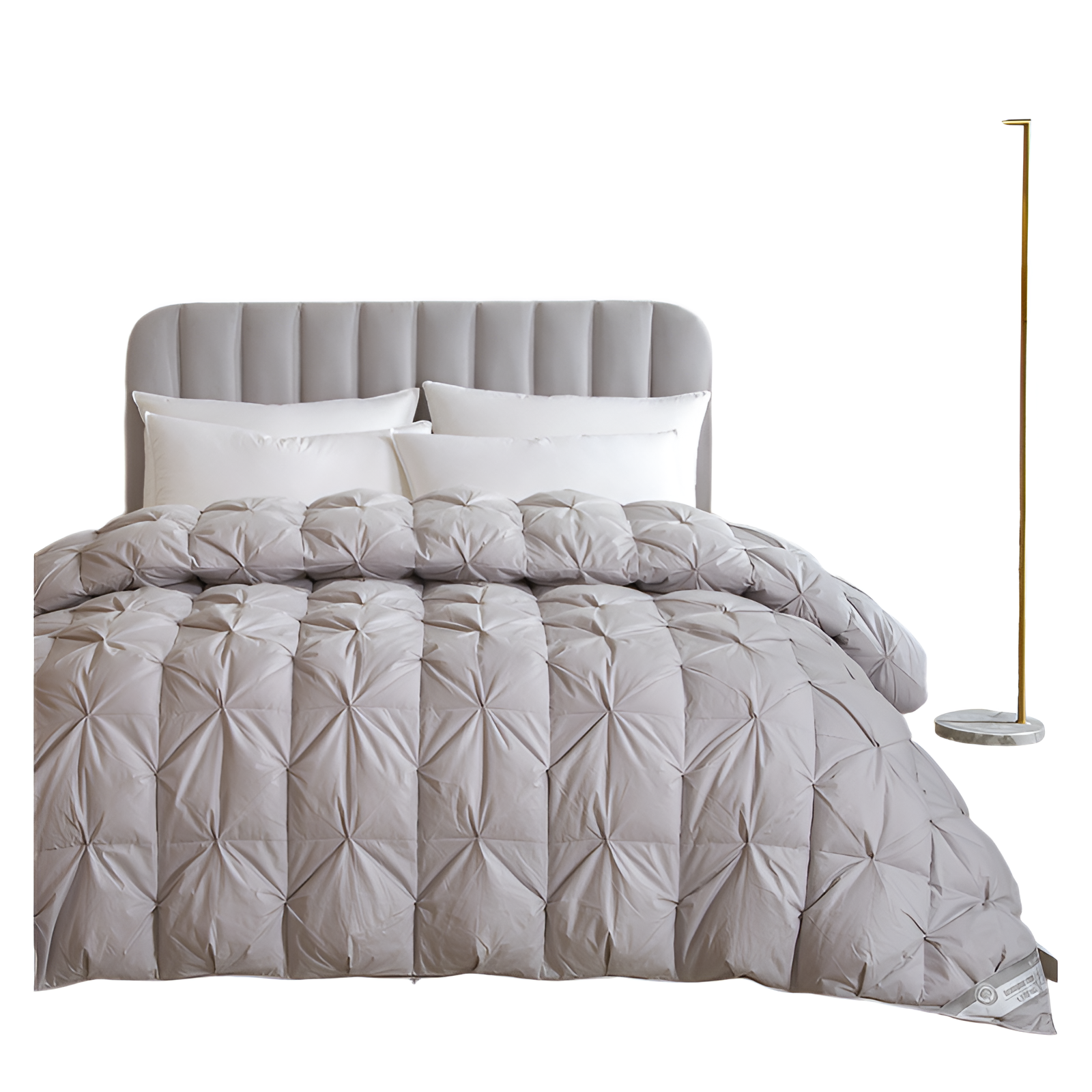 羽毛布団 布団 掛け布団 冬 軽量 極厚 充填量1.1kg 羽毛掛け布団 保温 寝具 洗える 抗菌防臭 冬用加工 立体保温