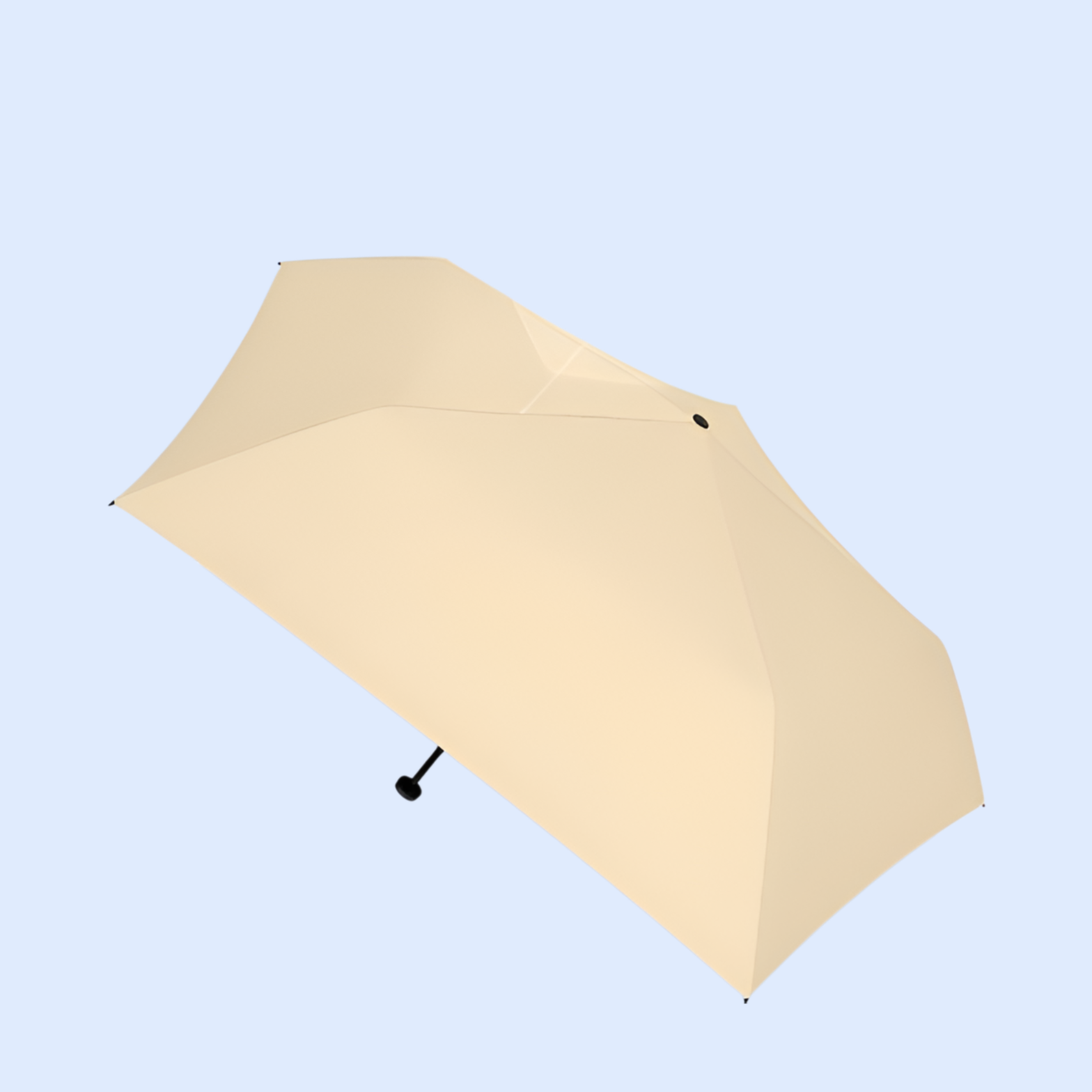 Einfarbiger ultraleichter Regenschirm