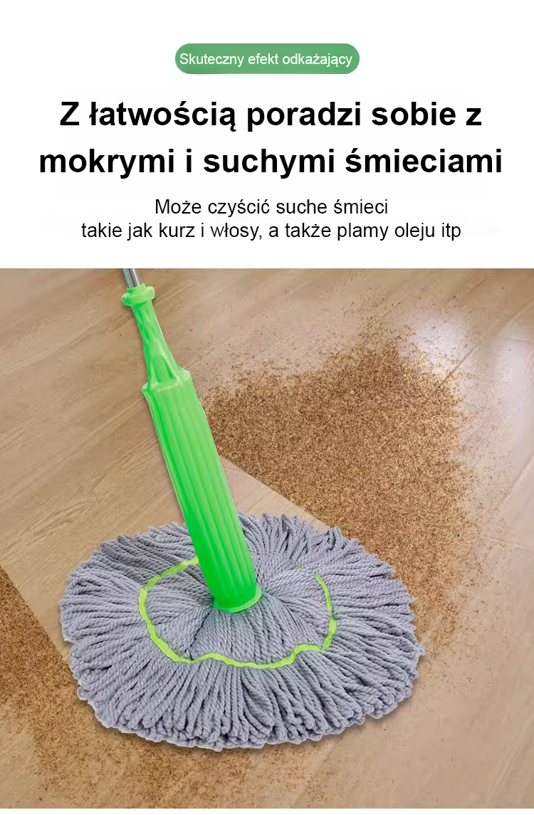 Ekologiczny mop do sprzątania kuchni