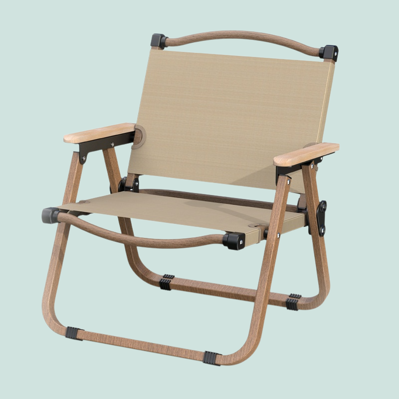 アウトドア折りたたみ式背もたれ付きキャンプベンチ