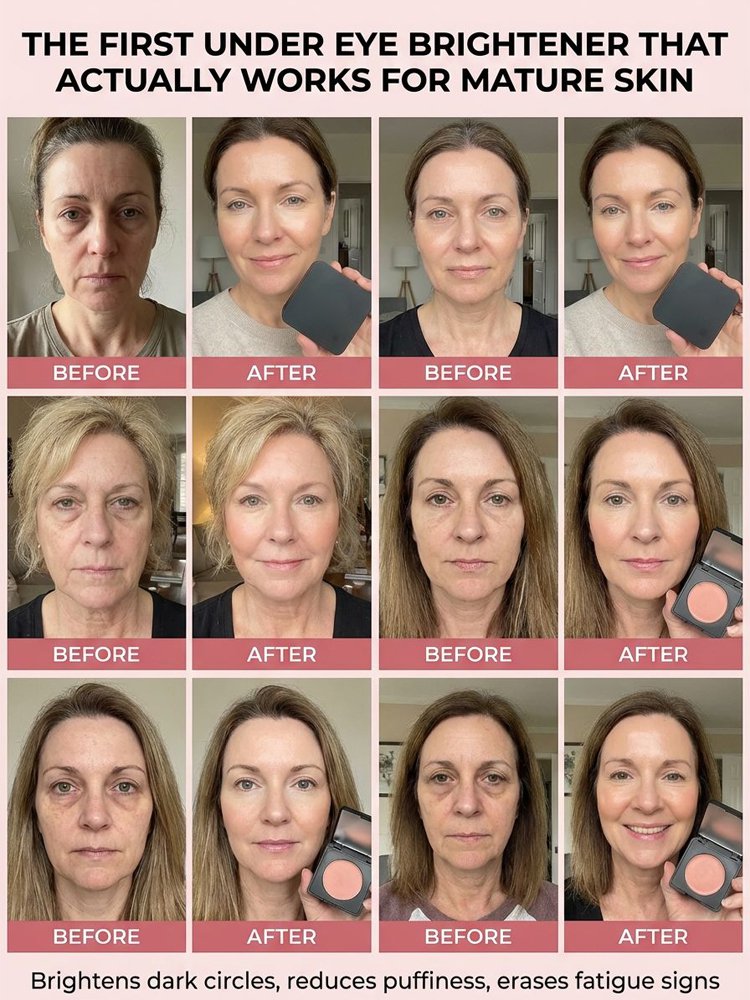 [Free Makeup Brush] Eye Brightening and Concealing Serum