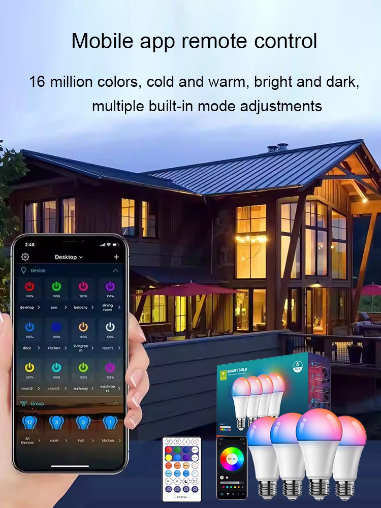 【Technology Light Control】Colorful LED Intelligent Voice Control Atmosphere Light