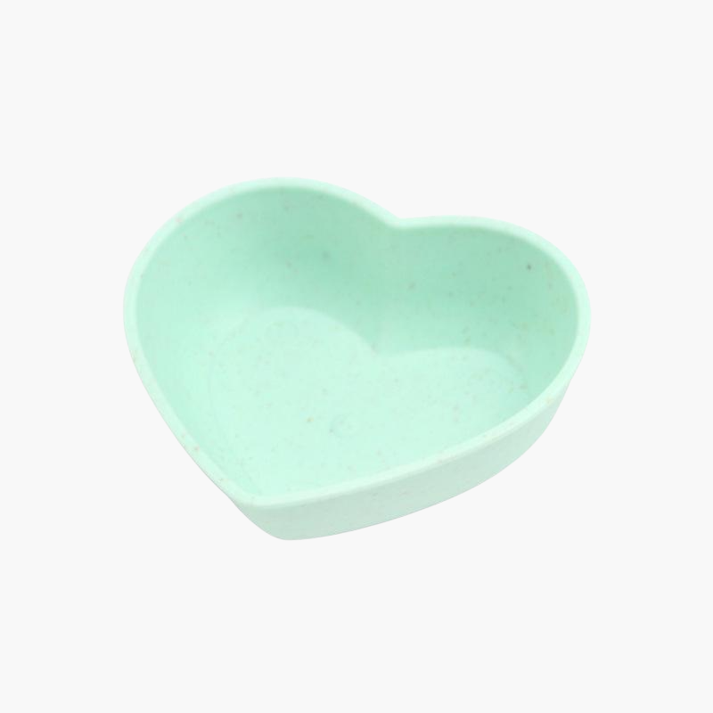 ハート形のつけ皿