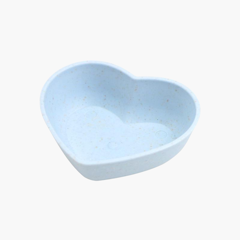 ハート形のつけ皿