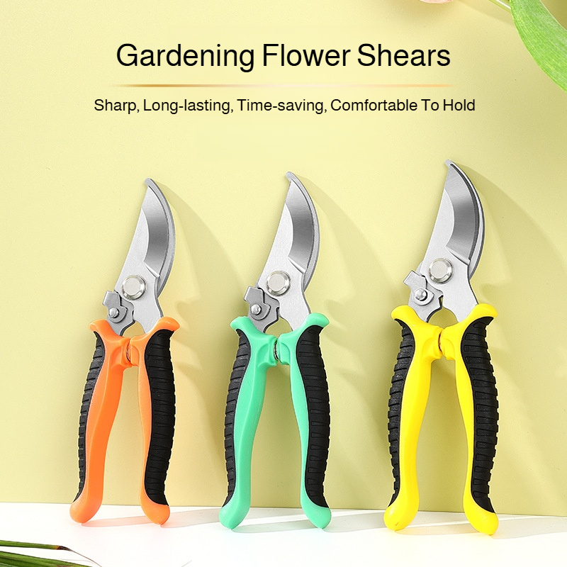 Stainless steel multifunctional gardening orchard pruning shears