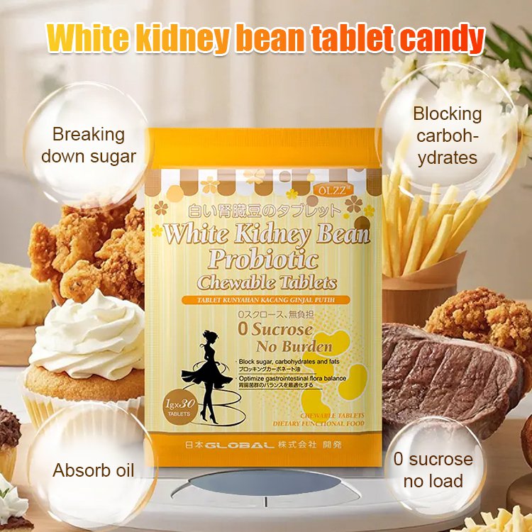  White kidney bean pressed candy