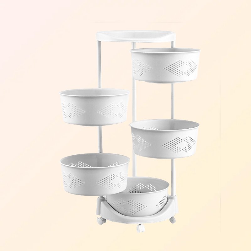 주방 다층 수납 선반