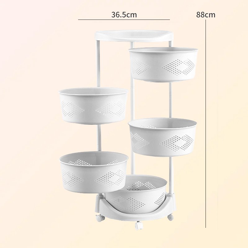 주방 다층 수납 선반