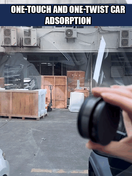 Vacuum adsorption strong magnetic mobile phone holder
