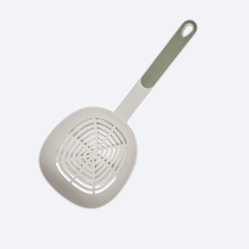물을 빼서 국수를 건지다 가정용 부엌 긴 손잡이 숟가락
