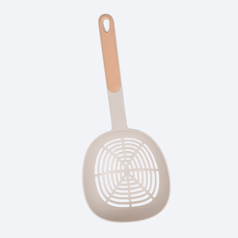 물을 빼서 국수를 건지다 가정용 부엌 긴 손잡이 숟가락