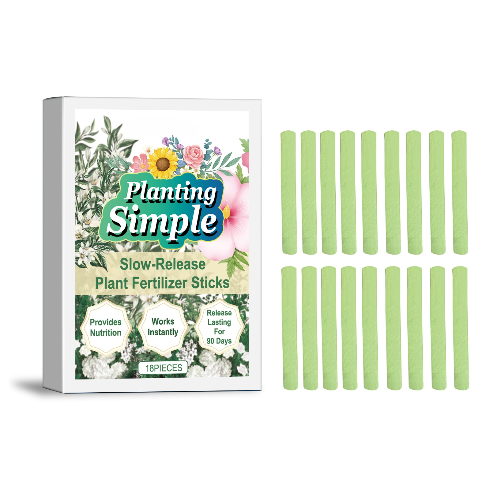 식물 발아 촉진 및 방출조절 영양봉