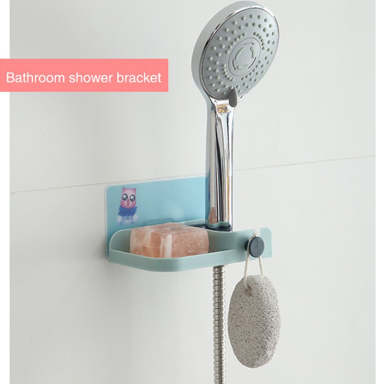 Multifunctional mop holder toilet wall hanging mop hook