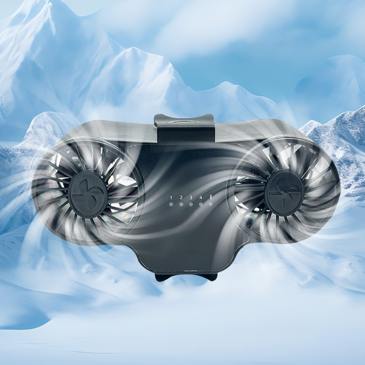 瞬間冷却腰掛け扇風機