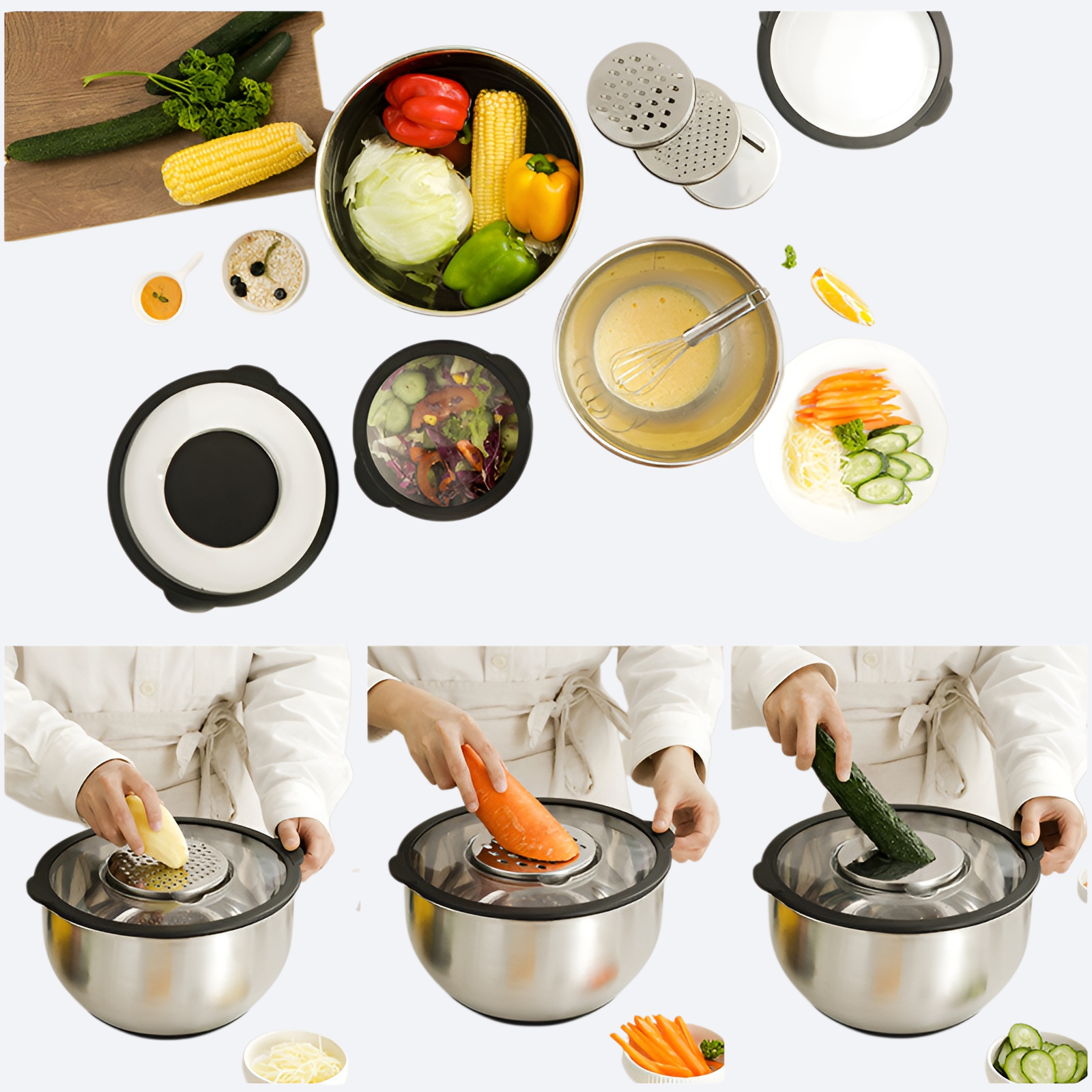 식품급 두꺼운 베이킹 대야 세트