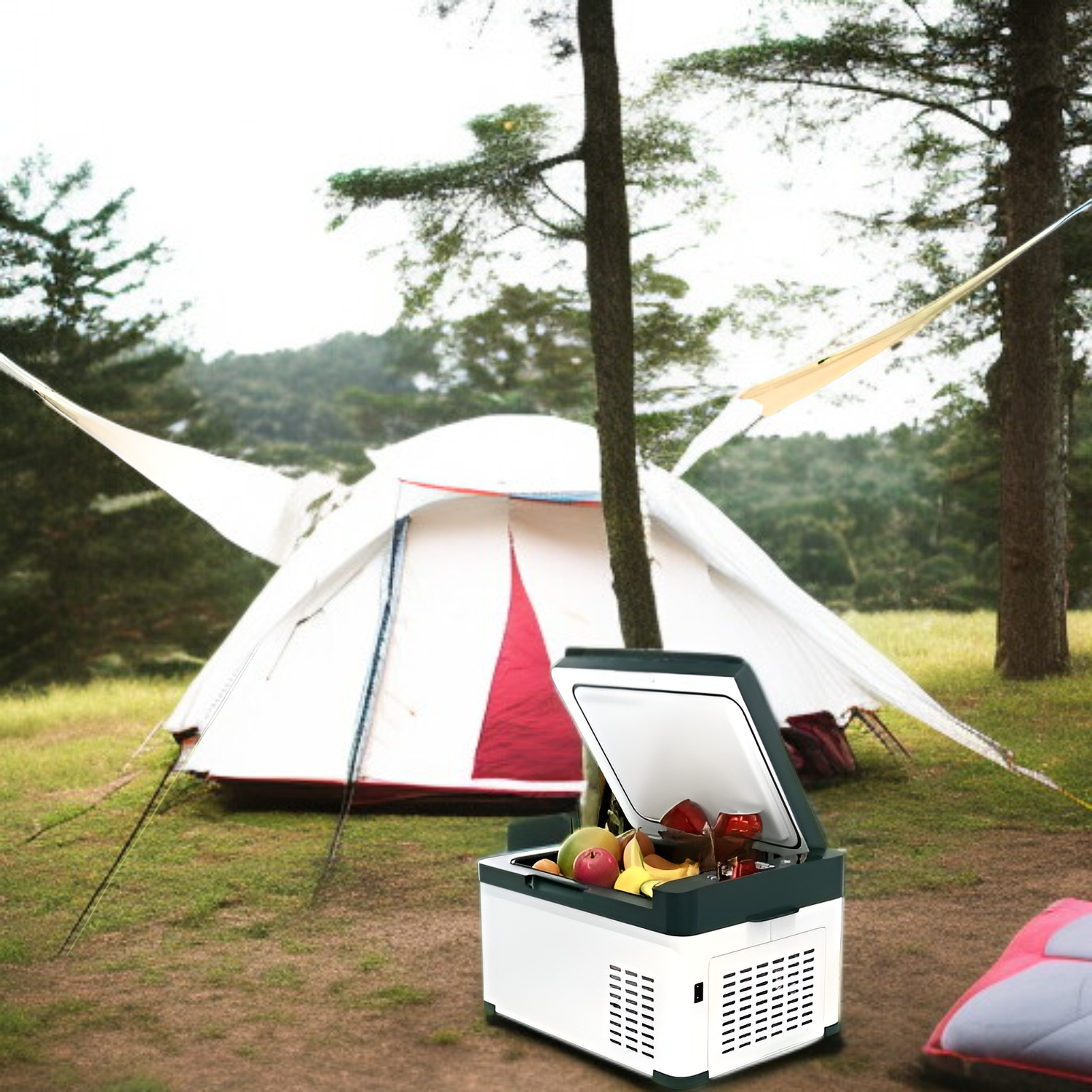 車載用冷蔵庫 12V/24V 両用 圧縮機式 冷蔵・冷凍 小型冷蔵庫