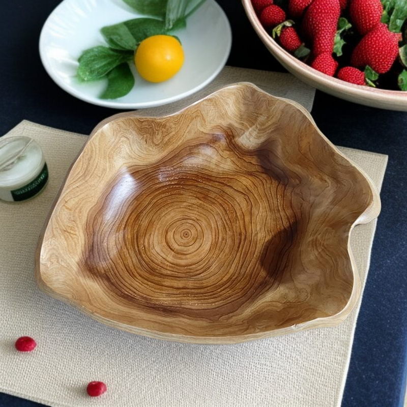 신형 유럽식 실목 과일 쟁반