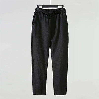 데일리룩 남자 여름 린넨 바지 연출