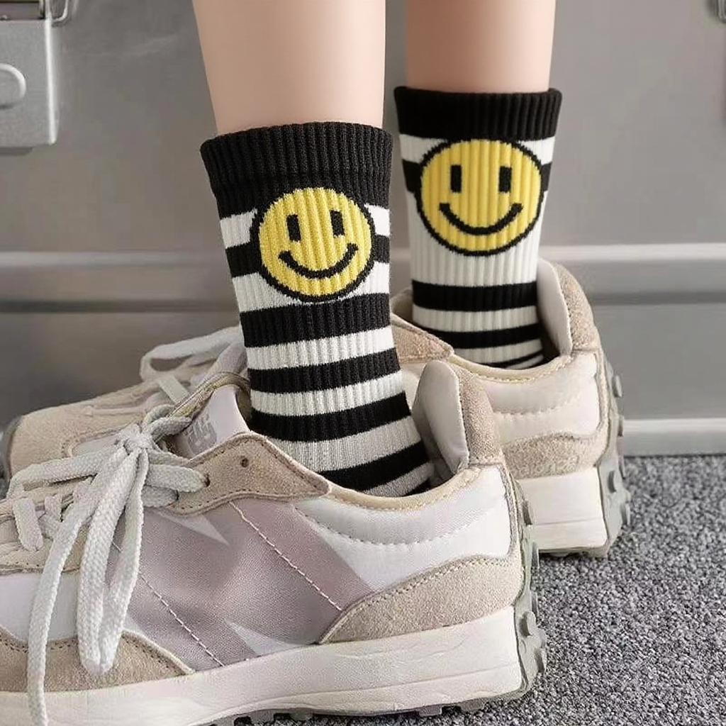 스타일리시한 학원 커플용 겨울 스타킹