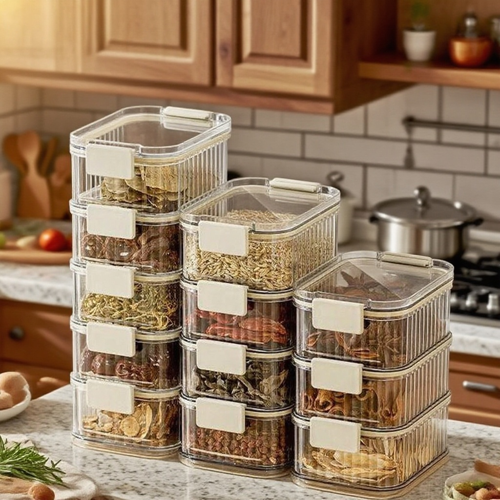 가정용 주방 식품급 밀봉 저장함