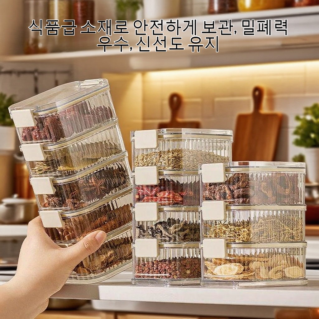 가정용 주방 식품급 밀봉 저장함