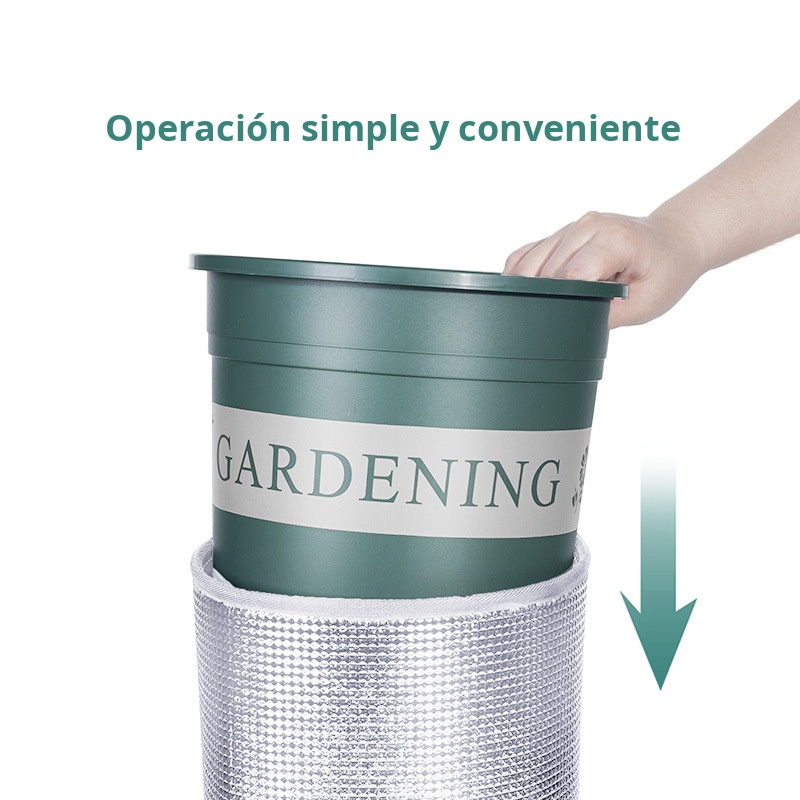 Protección contra el calor y frío para macetas