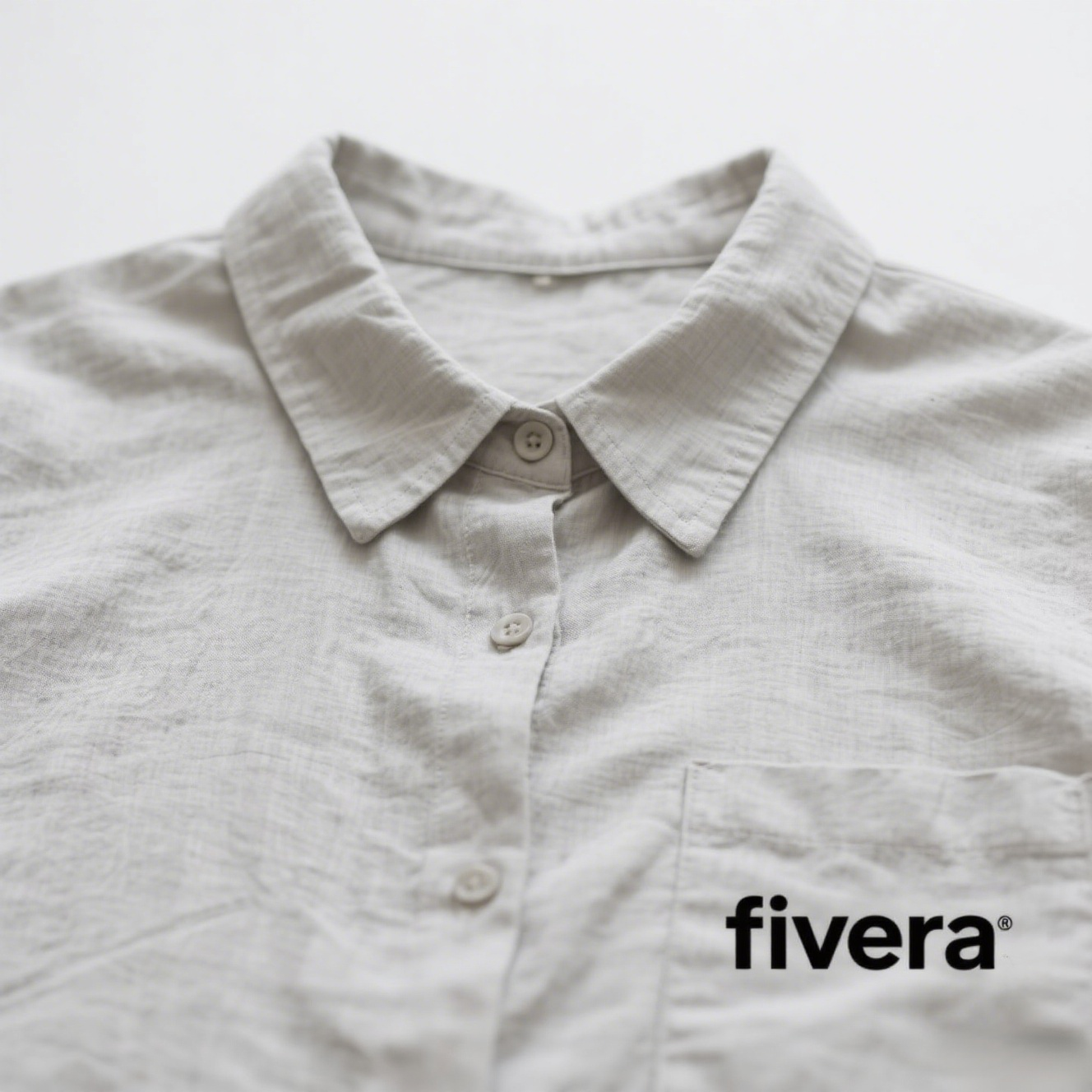 라이트 럭셔리 캐주얼 빈티지 반팔 셔츠