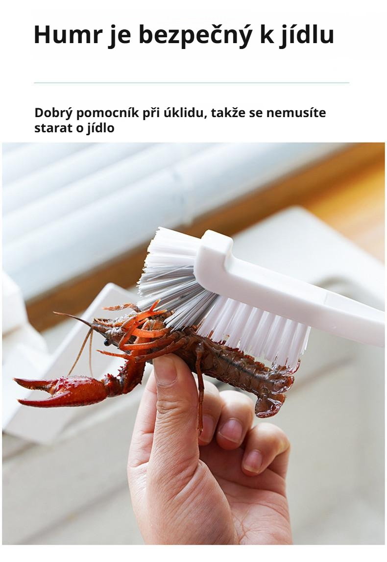 Kartáč na čištění rakoviny a mixérů