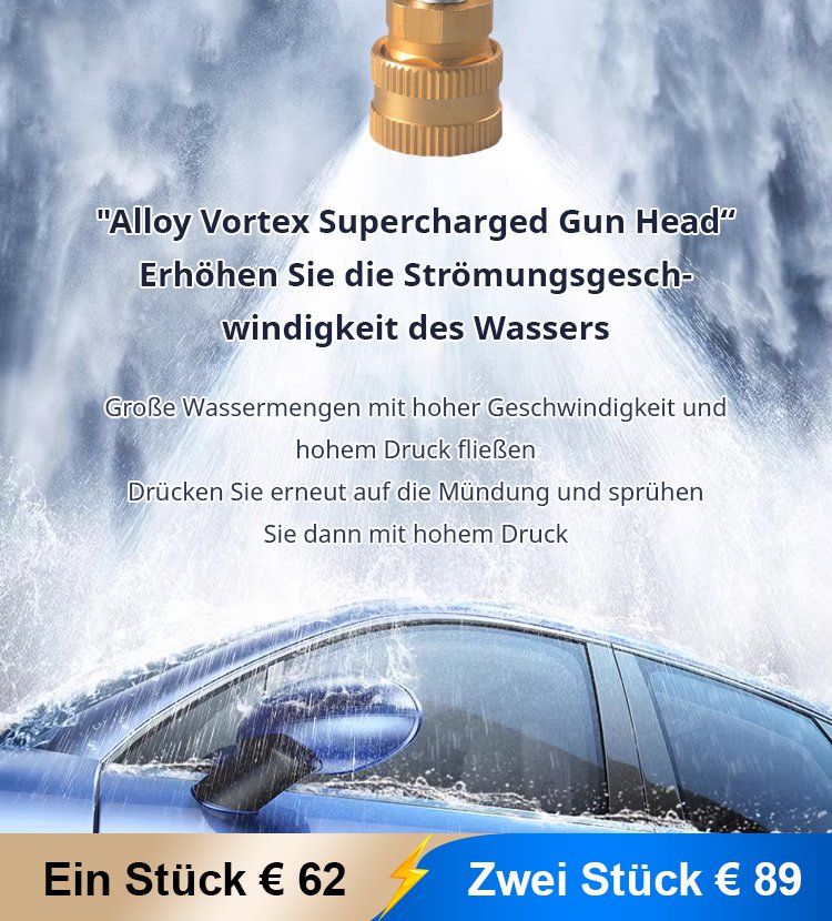 Tragbare Hochdruck-Autowaschwasserpistole