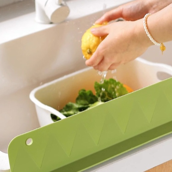 硬派擋水矽膠水槽邊緣擋水板