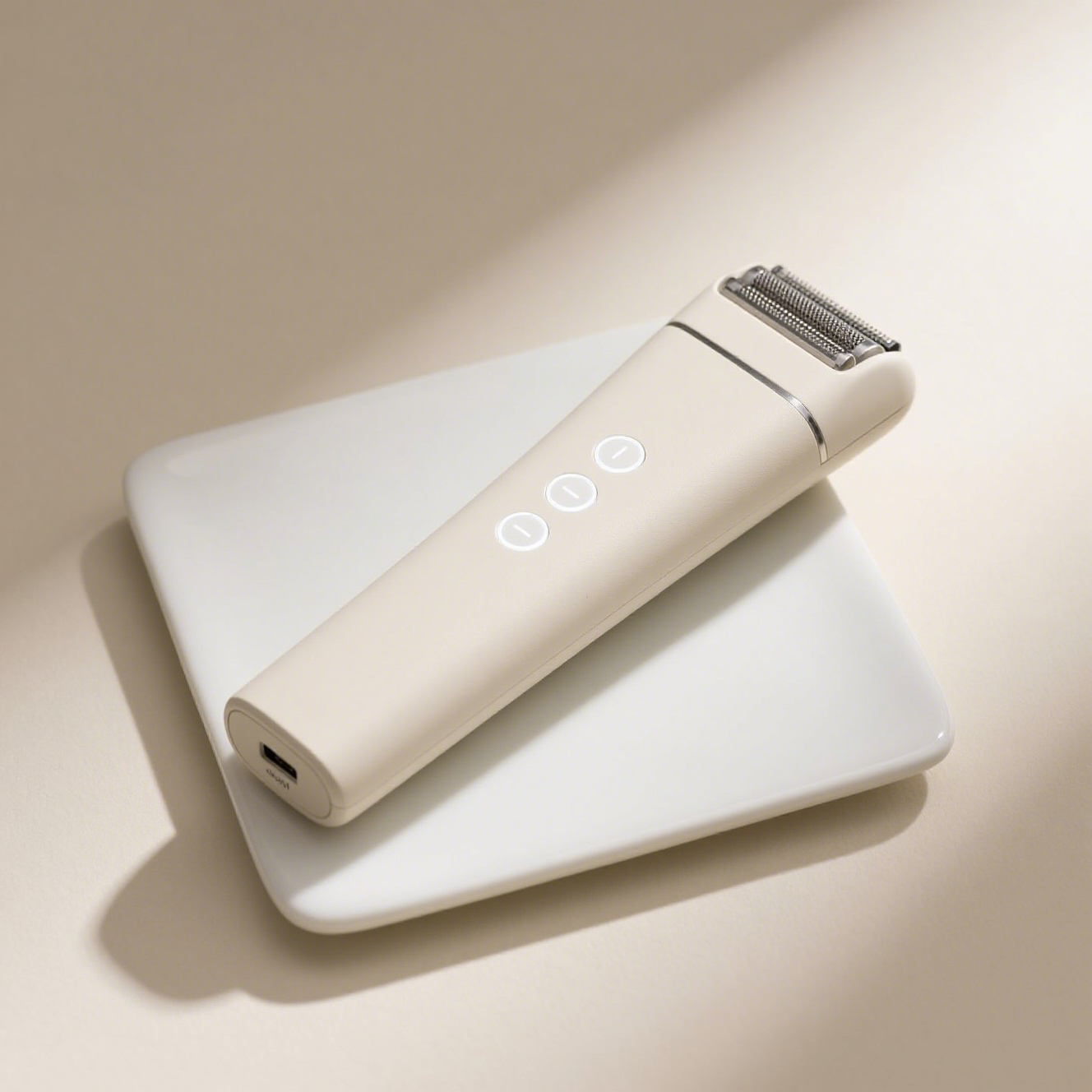 Přenosný vodotěsný holicí strojek s jednou hlavou, dobíjecí