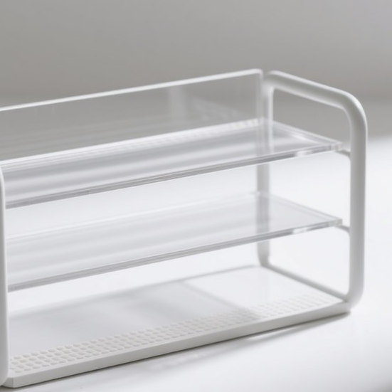 Moderní akrylový úložný box do koupelny