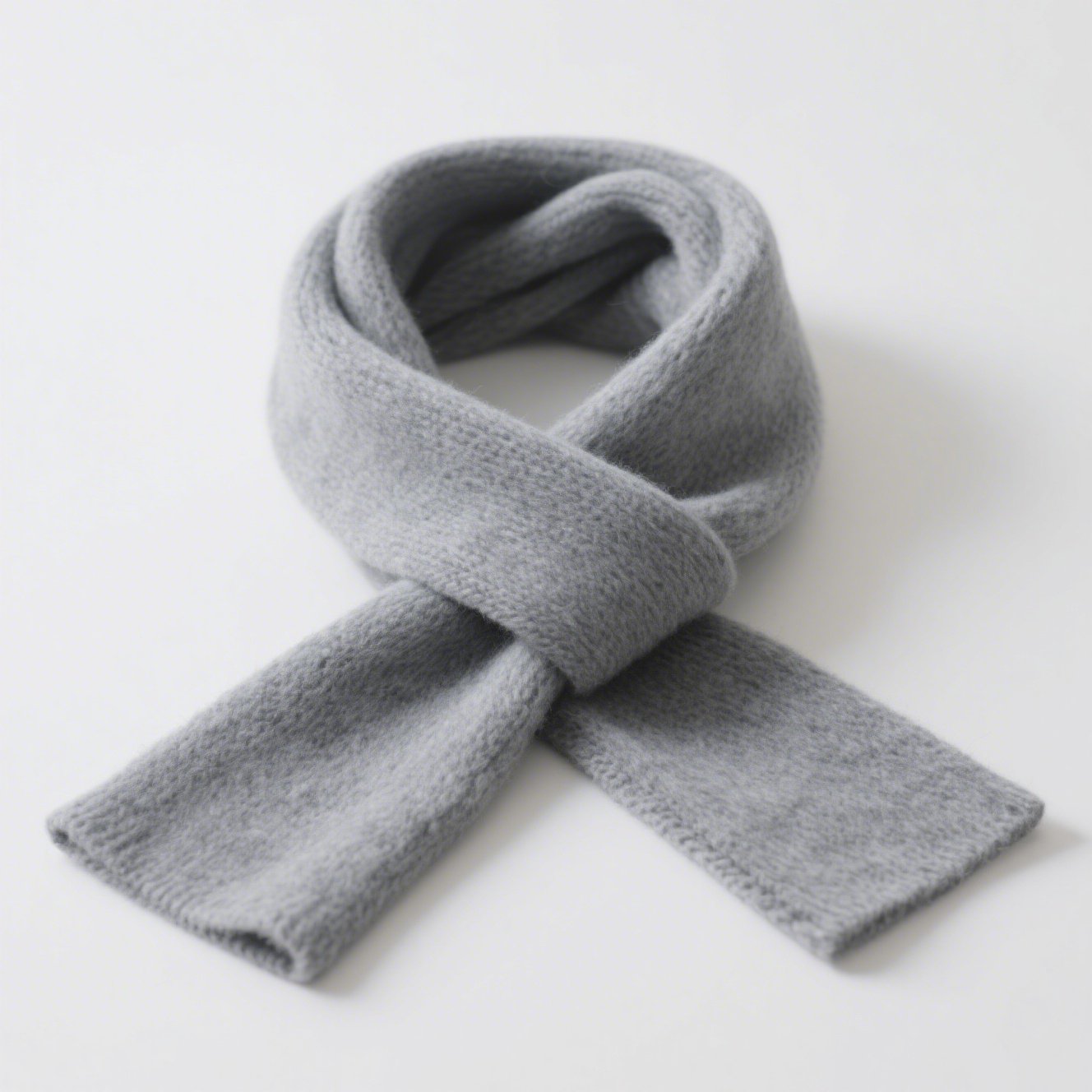 Luxusní šedá šála pro dva (sada 2 kusů)
