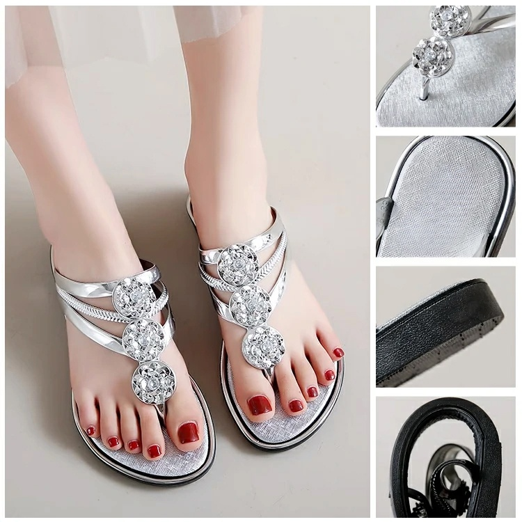 キラキラビーチサンダル