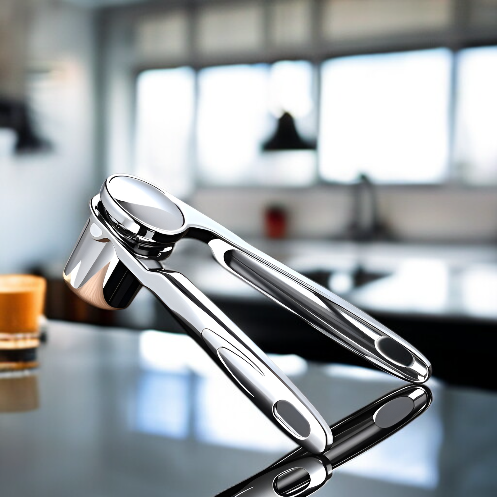 수동 회전 마늘 프레스