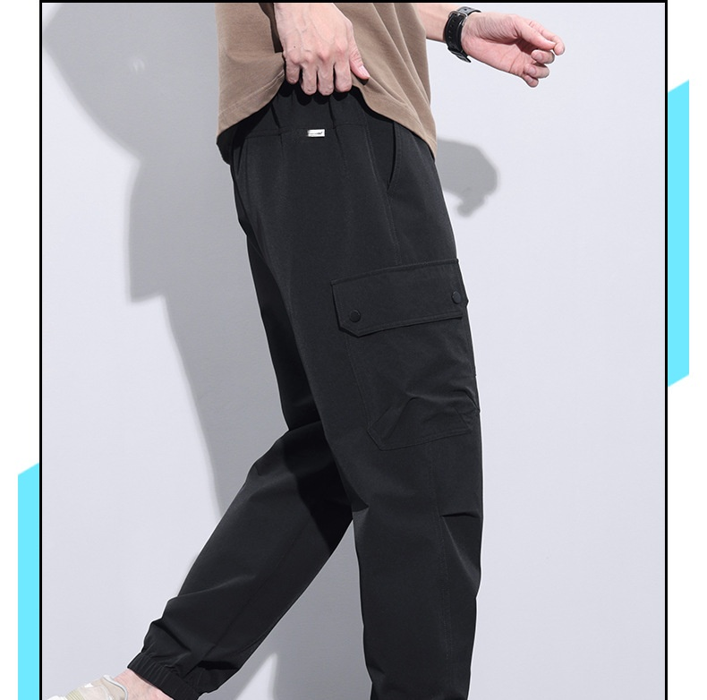 봄철 추천 남성 아이스 팬츠 착용 이미지