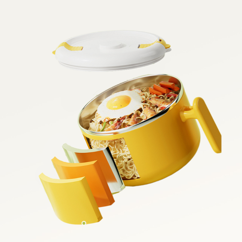 304 스테인리스 보온 라면 그릇