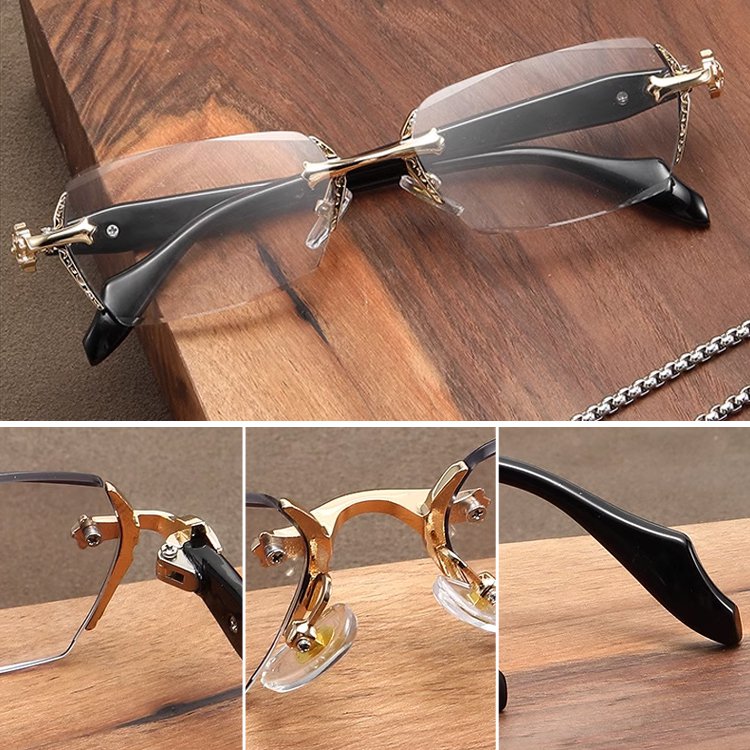 빈티지 무테 고화질 돋보기 안경【분위기 가득】