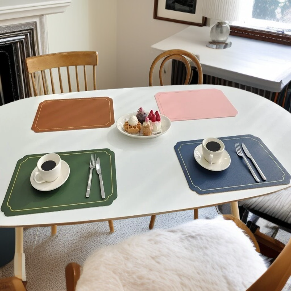 심플 PU 방수 가죽 쿠션