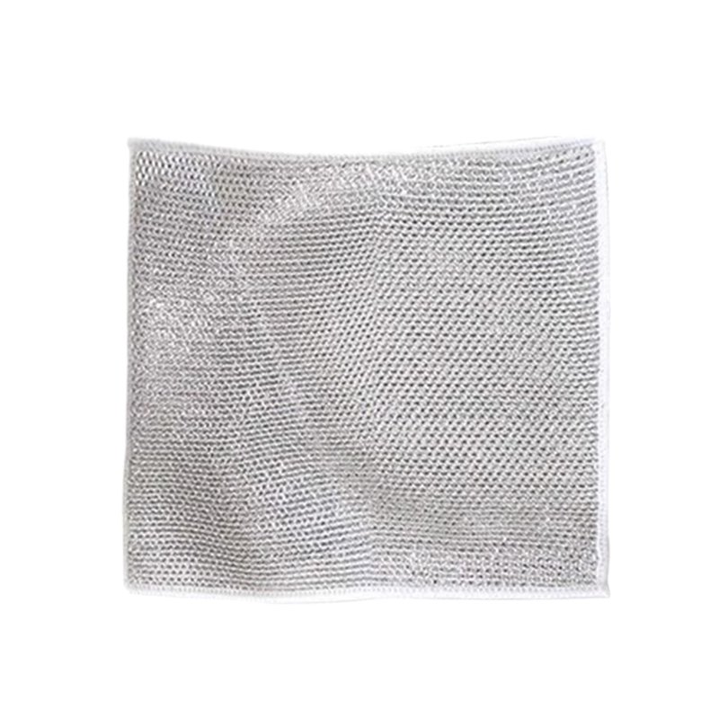 キッチンコンロワイプ スチールボールに代わる両面布巾