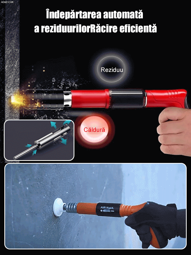 Mini pistol de tragere - Unealtă de uz casnic pentru  montare pe tavan