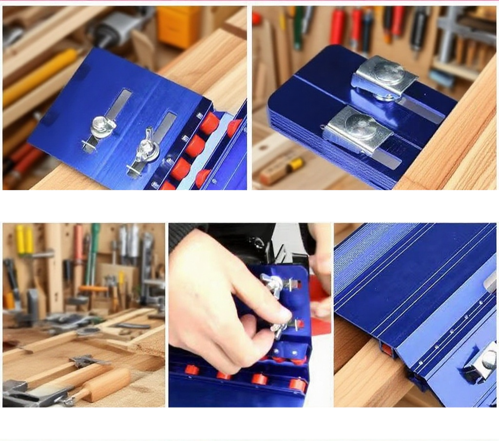 Durable aluminum alloy tile chamfer tool for installers