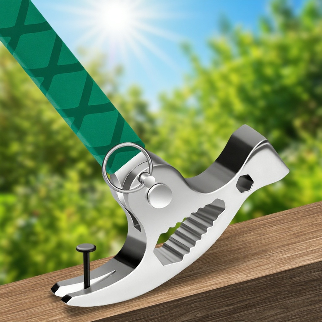 多功能折疊實心連體羊角錘