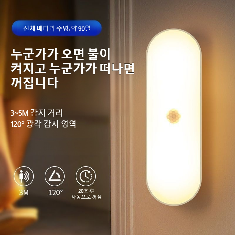 침대 머리맡 램프 밤독서 전용 무드등 부드러운 빛 자동 감지 자석 보호대 램프 쿨 침대 머리맡 램프 잠자리 분위기 침대 머리맡 램프