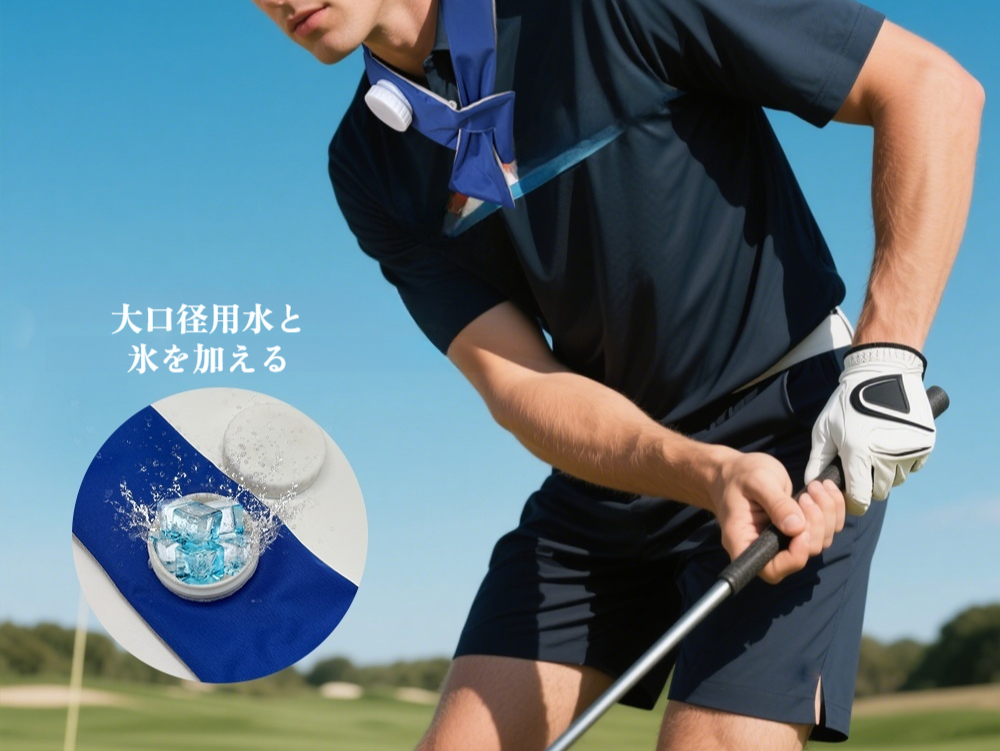 熱中症対策に最適な首用クールバンド