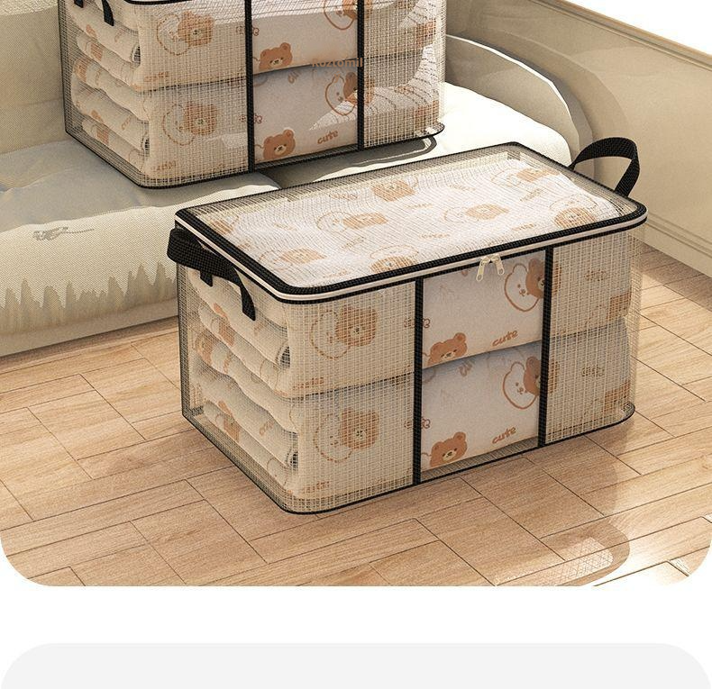 Praktické skladování přikrývek a polštářů ve vaku