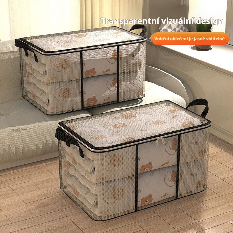 Velkokapacitní úložný vak na přikrývky, odolný proti prachu, plísním a vodě