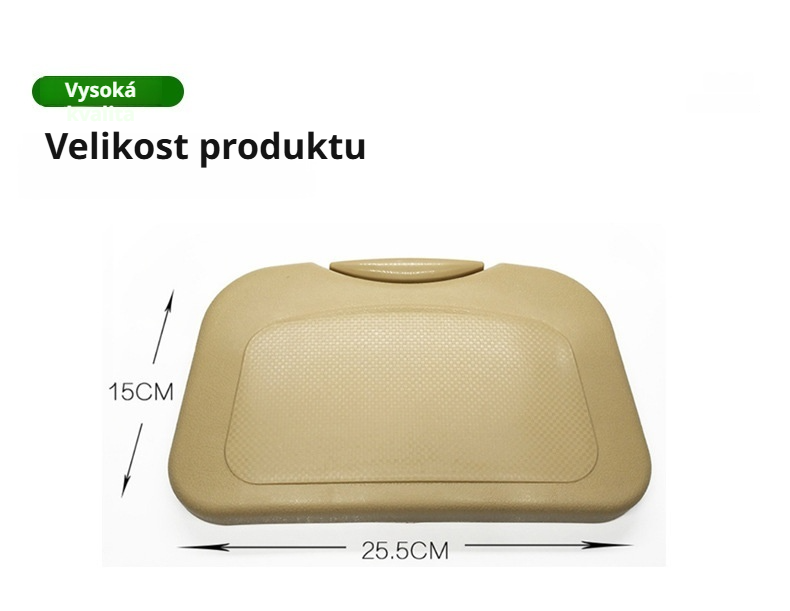 Organizér na nápoje a drobnosti na zadní sedadlo