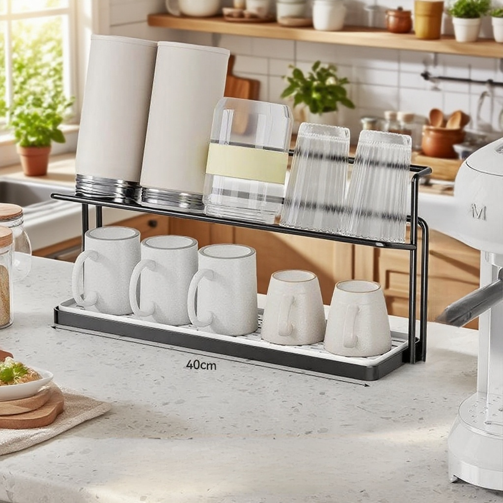 주방 조리대 배수 트레이 랙