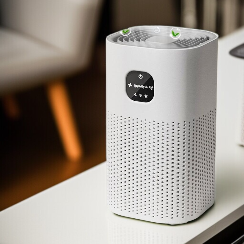 뉴 USB 모자가용 공기청정기 사무실 담배연기제거 포름알데히드 음이온 공기청정기